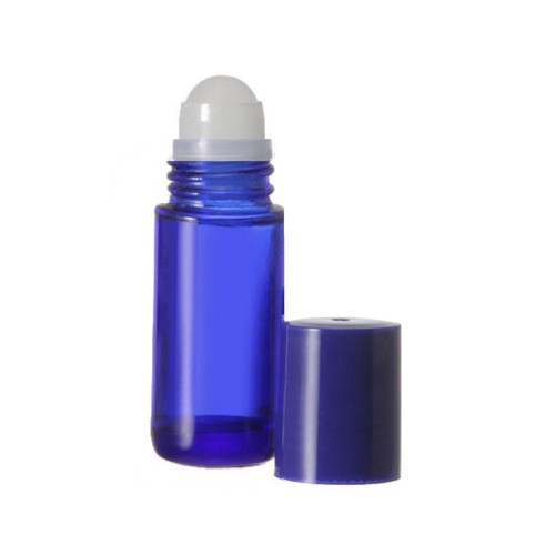Blue roller bottles 1oz - blue,