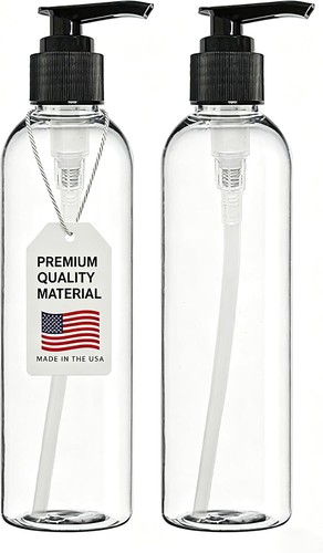Clear plastic bottles - oz,