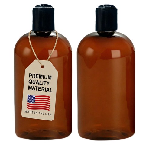 Amber plastic empty - 16,