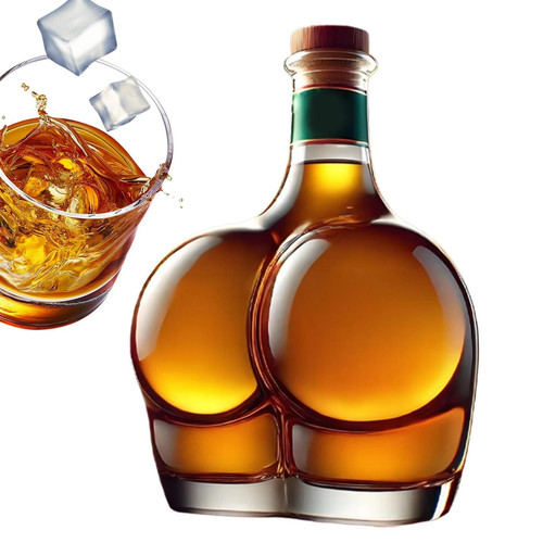 Peach whiskey bottle funny - whiskey,
