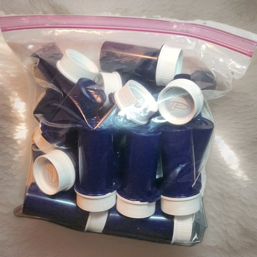 Empty plastic pill bottles - pill,