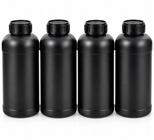 4pcs empty black plastic - empty,