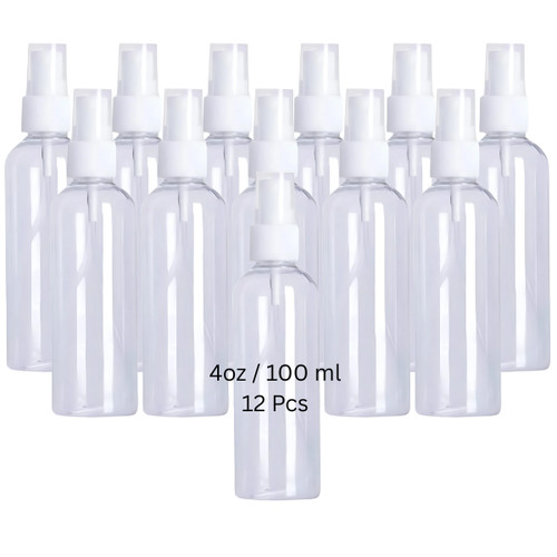 Pack spray bottles - bottles, clear